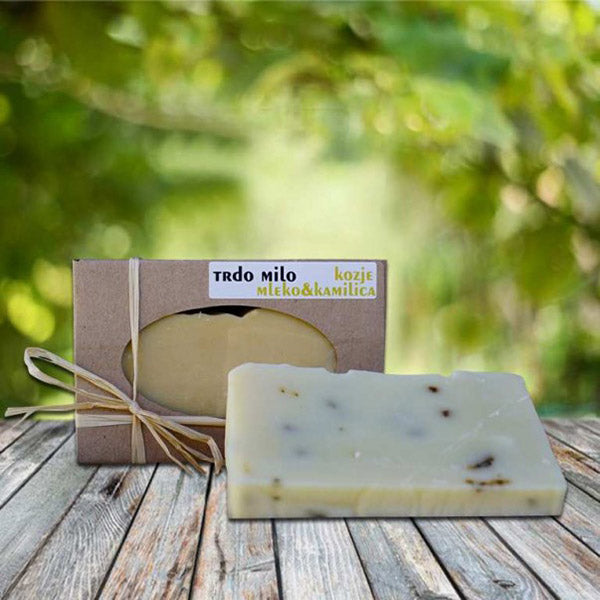 Cvetka trdo milo z kozjim mlekom
