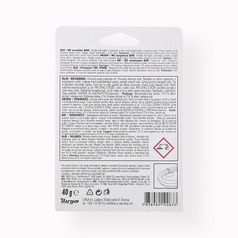 GO-KO WC obešanka Bor 40