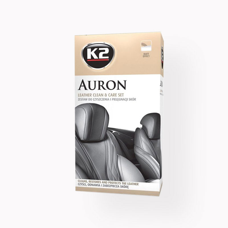K2 set za čiščenje in vzdrževanje usnja Auron