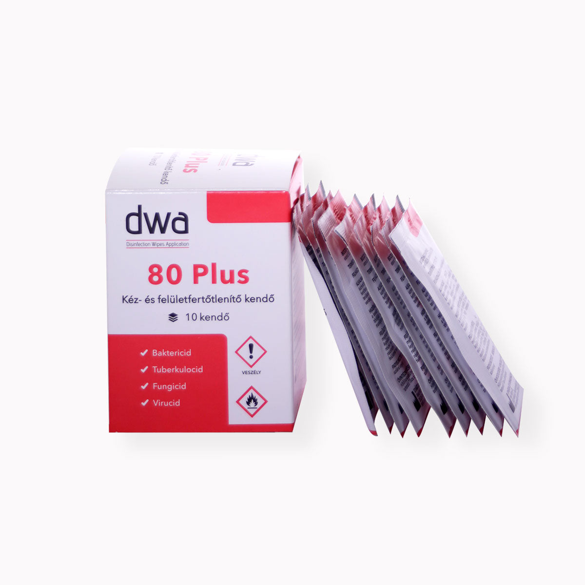 Wetwipe razkužilni robčki DWA 80 Plus
