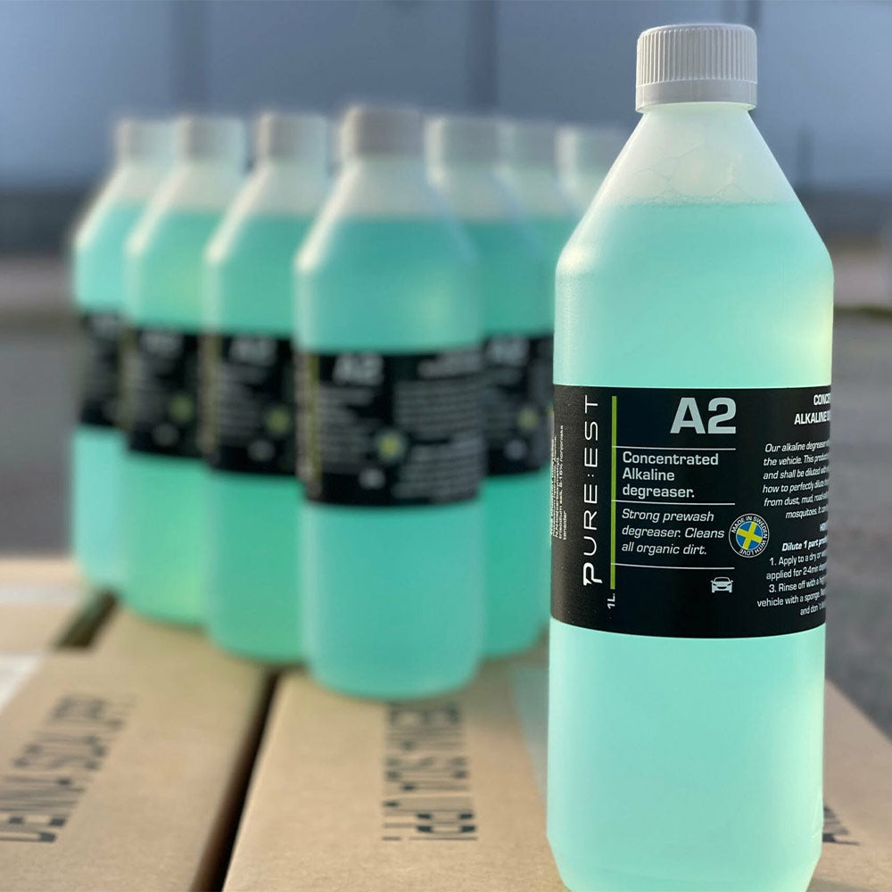 PURE:EST alkalni razmaščevalec za avto A2