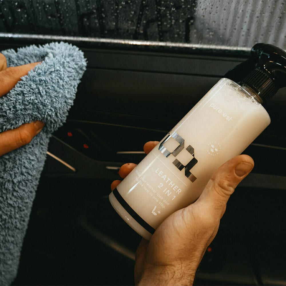 PURE:EST zaščita in čistilo za usnje L1 500ml
