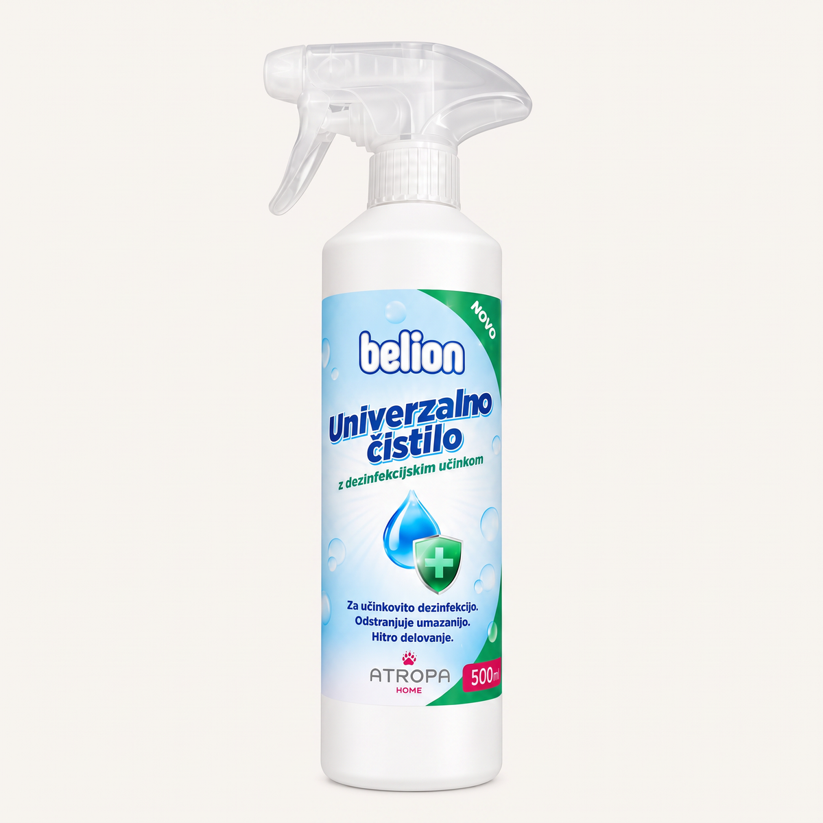 Belion univerzalno čistilo z dezinfekcijskim učinkom v 500 ml razpršilki
