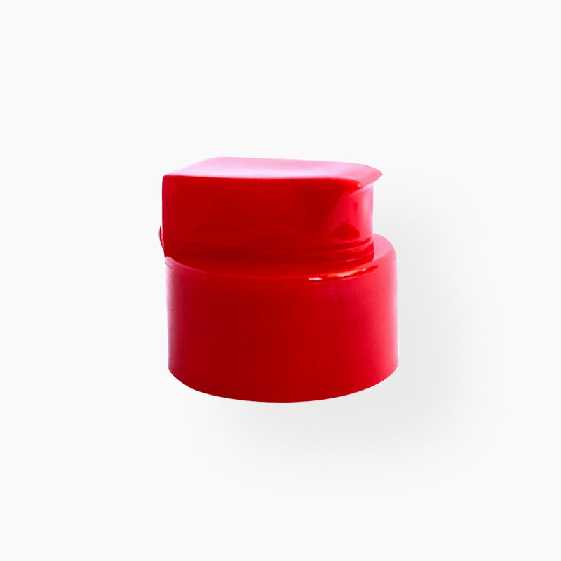 Flip Top plastični zamašek za plastenke 28/410 rdeč