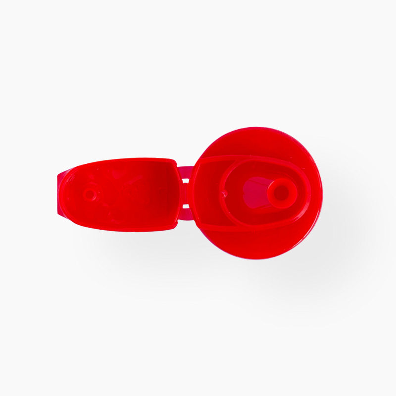 Flip Top plastični zamašek za plastenke 28/410 rdeč