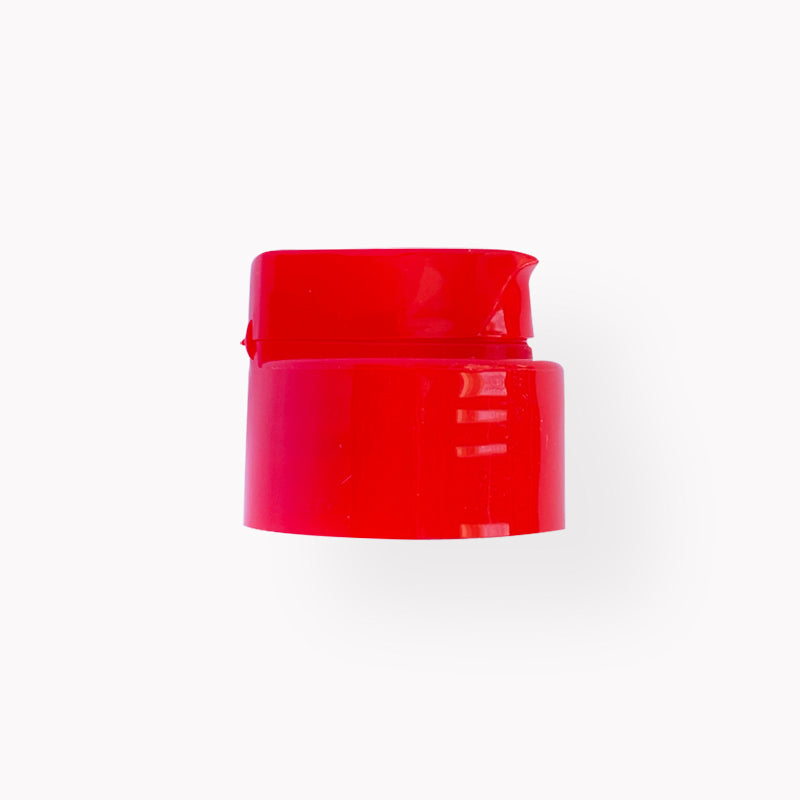 Flip Top plastični zamašek za plastenke 28/410 rdeč