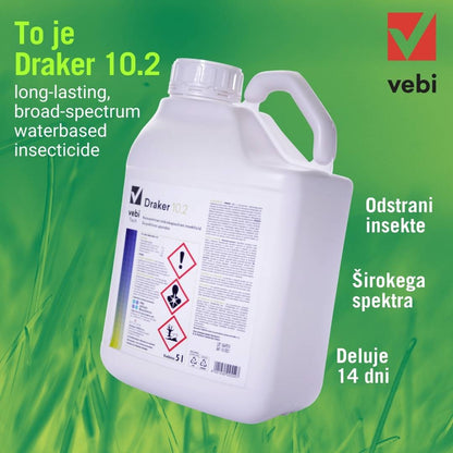 Vebi insekticid Draker 10.2 5l - sredstvo za zatiranje insektov