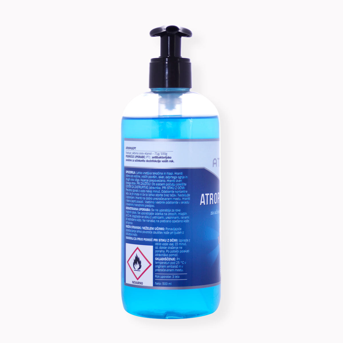ATROPASEPT razkužilo za roke z pumpico 500ml