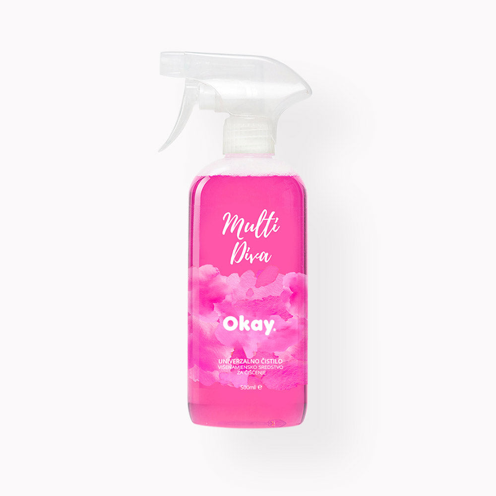 Okay čistilo za različne površine Multi Diva