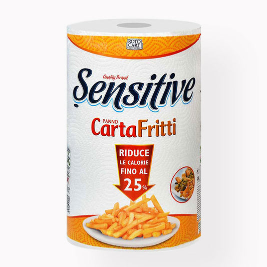 Sensitive papirnate brisače po cvrtju Carta Fritti