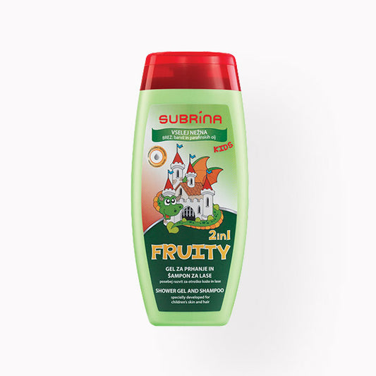Subrina otroški gel in šampon za tuširanje Fruity