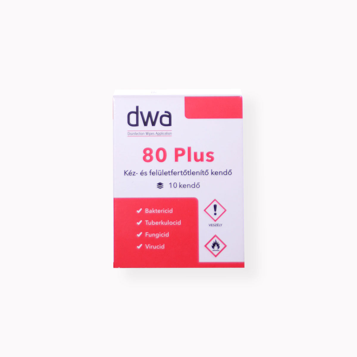 Wetwipe razkužilni robčki DWA 80 Plus